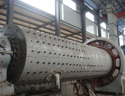 The Ball Mill Carrying Processing operations in Hand and foot Effect