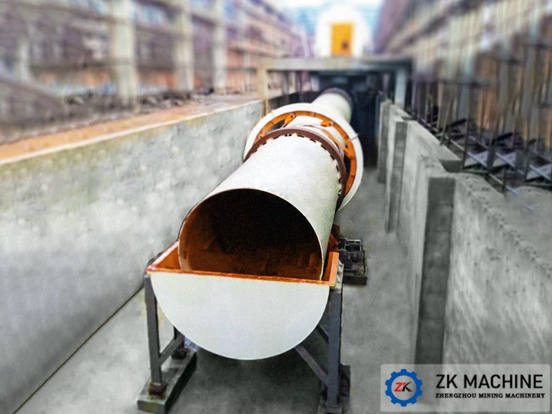 Cooling Phase of Rotary Kiln for Active Lime Calcination