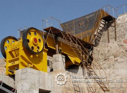 The application of crushing machine in the cement industry