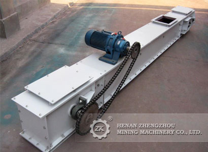 FU type chain conveyor with the usage of norms and maintenance