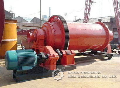 Several common types of ball mill