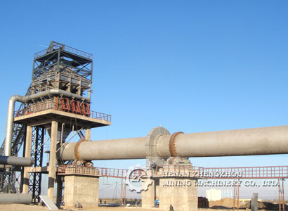 Dolomite calcination equipment rotary kiln