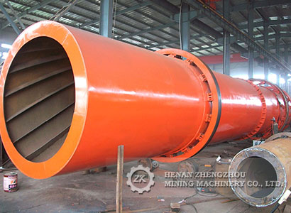 Fluorite Ore Rotary Drum Dryer 