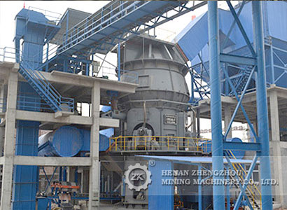 Ore Slag Vertical Powder Mill Process 