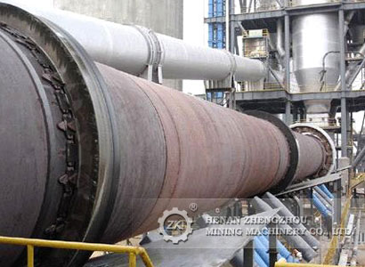 Cement rotary kiln for incineration of hazardous waste