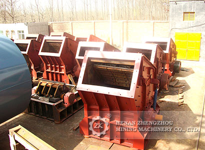 Calcite jaw crusher and impact crusher 