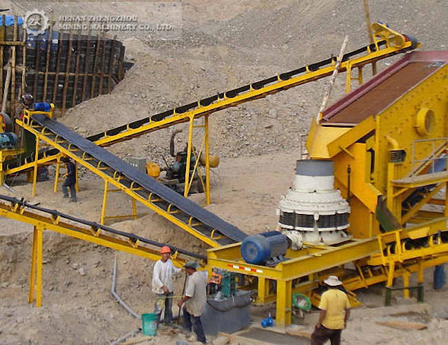 Stone crushing production line /gravel production line