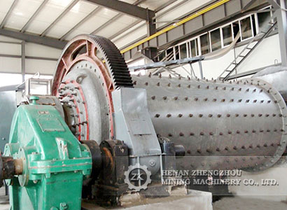 Circle flow process of Large scale Ball Mill in Cement Production Line