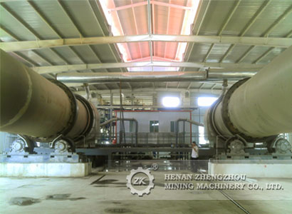 Production process of ceramic sand equipment