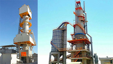 100TPD Shaft kiln For Quicklime Plant in North Sudan